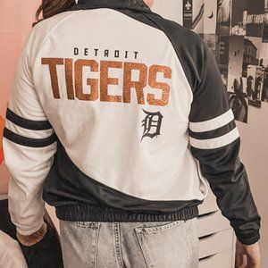 Detroit Tigers Jacket // Glittery